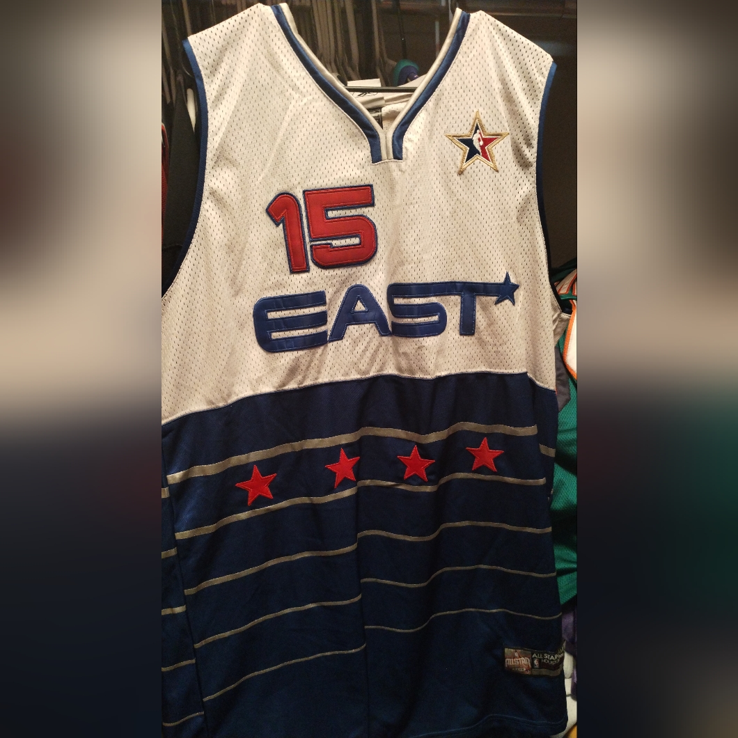 Vintage Nba All Star Game Basketball New Jersey Nets Vince Carter Jersey